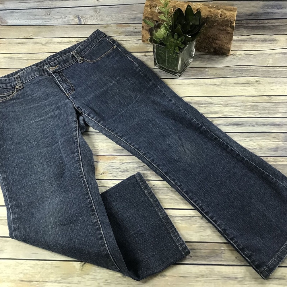 Michael Kors Womens Cropped Jeans